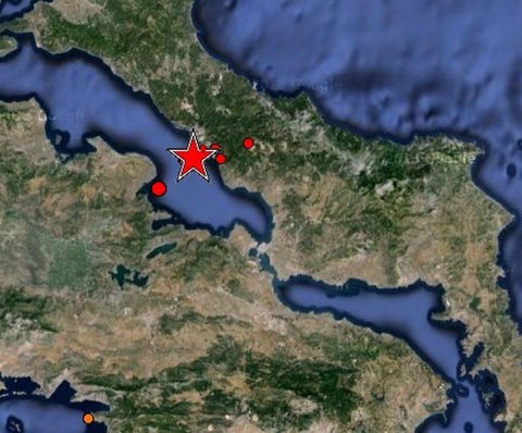 Νέος σεισμός στη Χαλκίδα το μεσημέρι της Τετάρτης