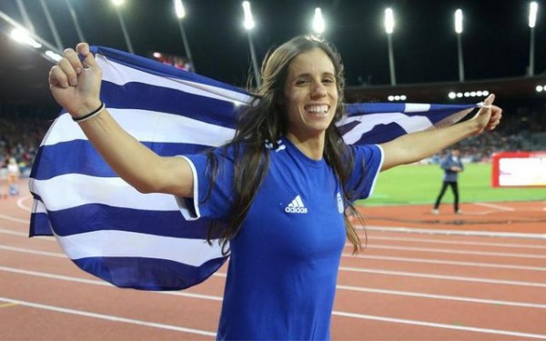 Κατερίνα από χρυσάφι - Πέταξε στην κορυφή του κόσμου η Στεφανίδη