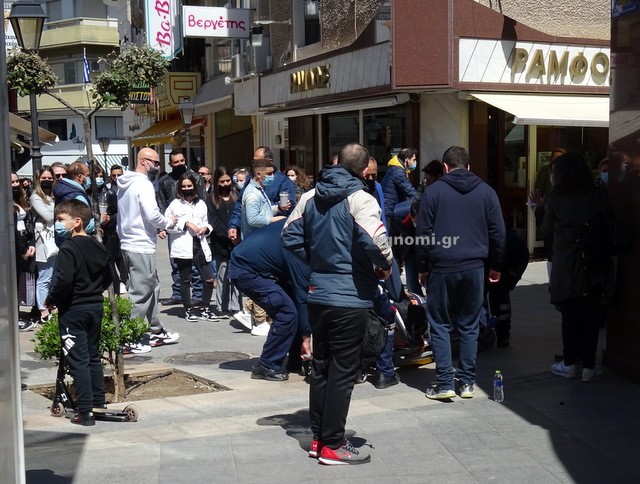 ΧΑΛΚΙΔΑ: Αναστάτωση στην Αβάντων από άντρα που έπαθε κρίση επιληψίας