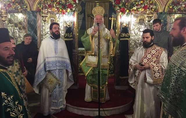 ΧΑΛΚΙΔΑ: Πανηγυρίζει ο ιερός ναός του Αγίου Ιωάννη