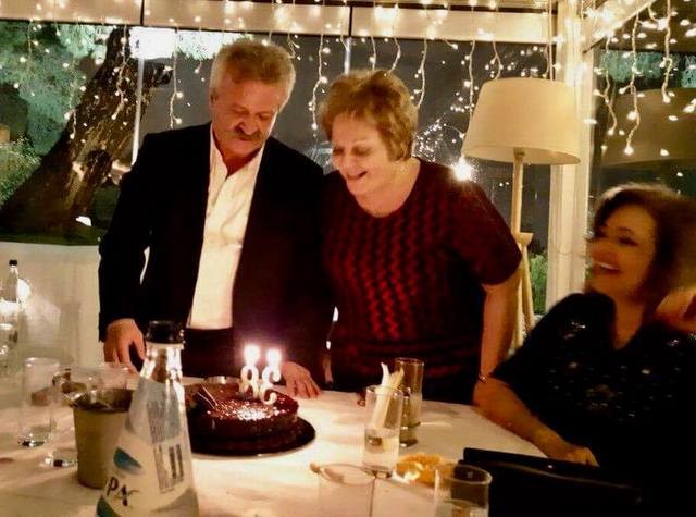 Γιόρτασε 38 χρόνια γάμου ο Γιάννης Ραχωβίτσας (pics)