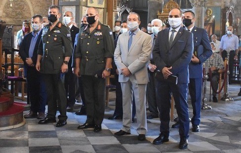 ΧΑΛΚΙΔΑ: Οι έφεδροι αξιωματικοί της Εύβοιας τίμησαν τον Άγιο Νικήτα