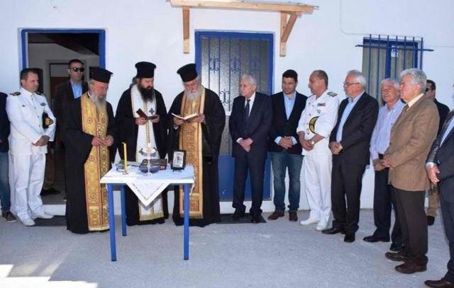 Ο Φώτης Κουβέλης εγκαινίασε τον Λιμενικό Σταθμό Λίμνης