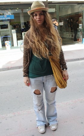Street Fashion: Η ξεχωριστή εμφάνιση της Βαγγελίτσας