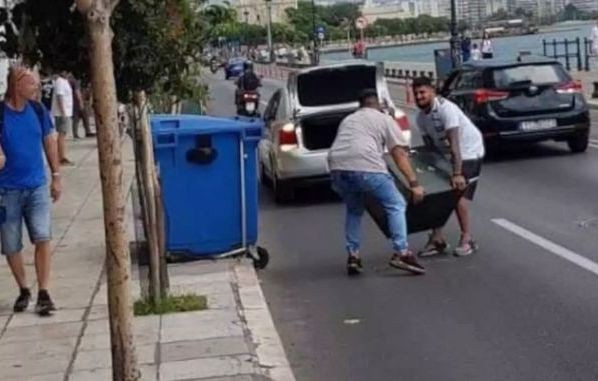 ΘΕΣΣΑΛΟΝΙΚΗ- ΕΠΙΚΟ: Τσιγγάνοι έκλεψαν χρηματοκιβώτιο και τους έπεσε στην παραλιακή (photo+VIDEO)