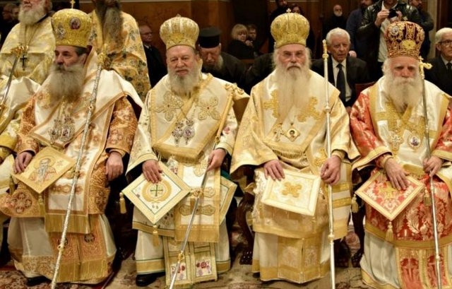 Παρών στις χειροτονίες των νέων Αρχιερέων ο Μητροπολίτης κ. Χρυσόστομος