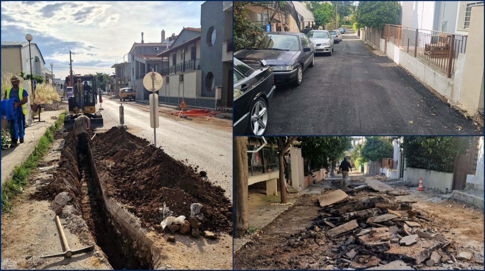 Αναβαθμίζονται τα δίκτυα ύδρευσης σε γειτονιές της Χαλκίδας