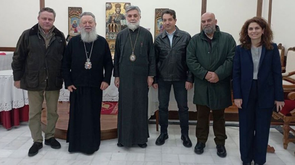 ΧΑΛΚΙΔΑ: Τα μέλη της νέας Διοίκησης του Τεχνικού Επιμελητηρίου επισκέφτηκαν τον Μητροπολίτη κ. Χρυσόστομο