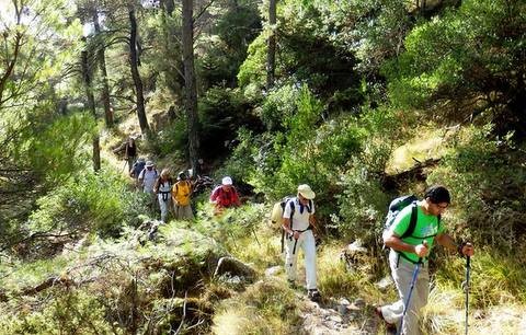 Εγκαινίασαν μονοπάτι στον Όλυμπο της Εύβοιας