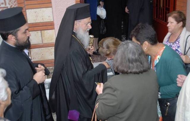 Ήλθε από την Κόρινθο στα Ψαχνά για τη Παναγία Γοργοεπήκοο
