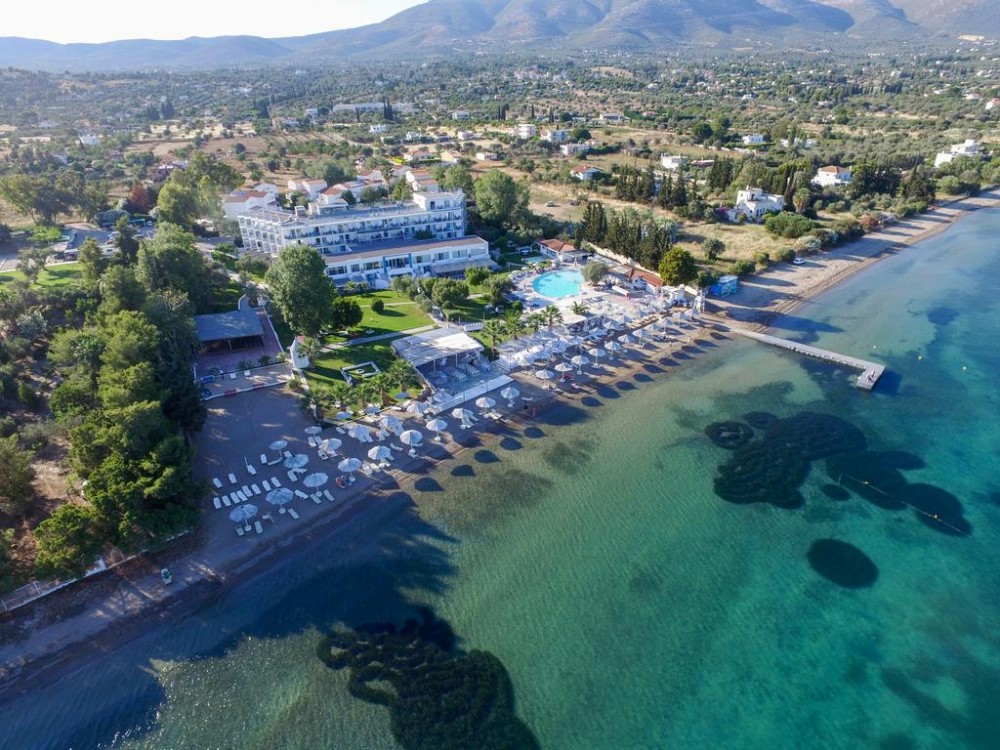 Κέντρο Φιλοξενίας Προσφύγων το ξενοδοχείο Grand Bleu στην Ερέτρια