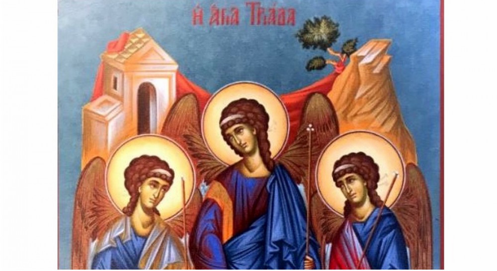 ΘΕΟΛΟΓΟΣ ΕΥΒΟΙΑΣ: Πανηγύρι με ευλογημένο φαγητό του Αγίου Πνεύματος