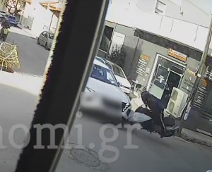 Ακόμα ένα τροχαίο ατύχημα στην οδό Ληλαντίων στη Χαλκίδα (VIDEO)